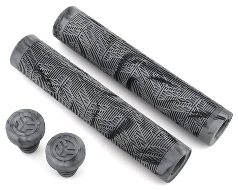Federal Bikes Command Flangeless Grips (Grey/Black) (Pair)